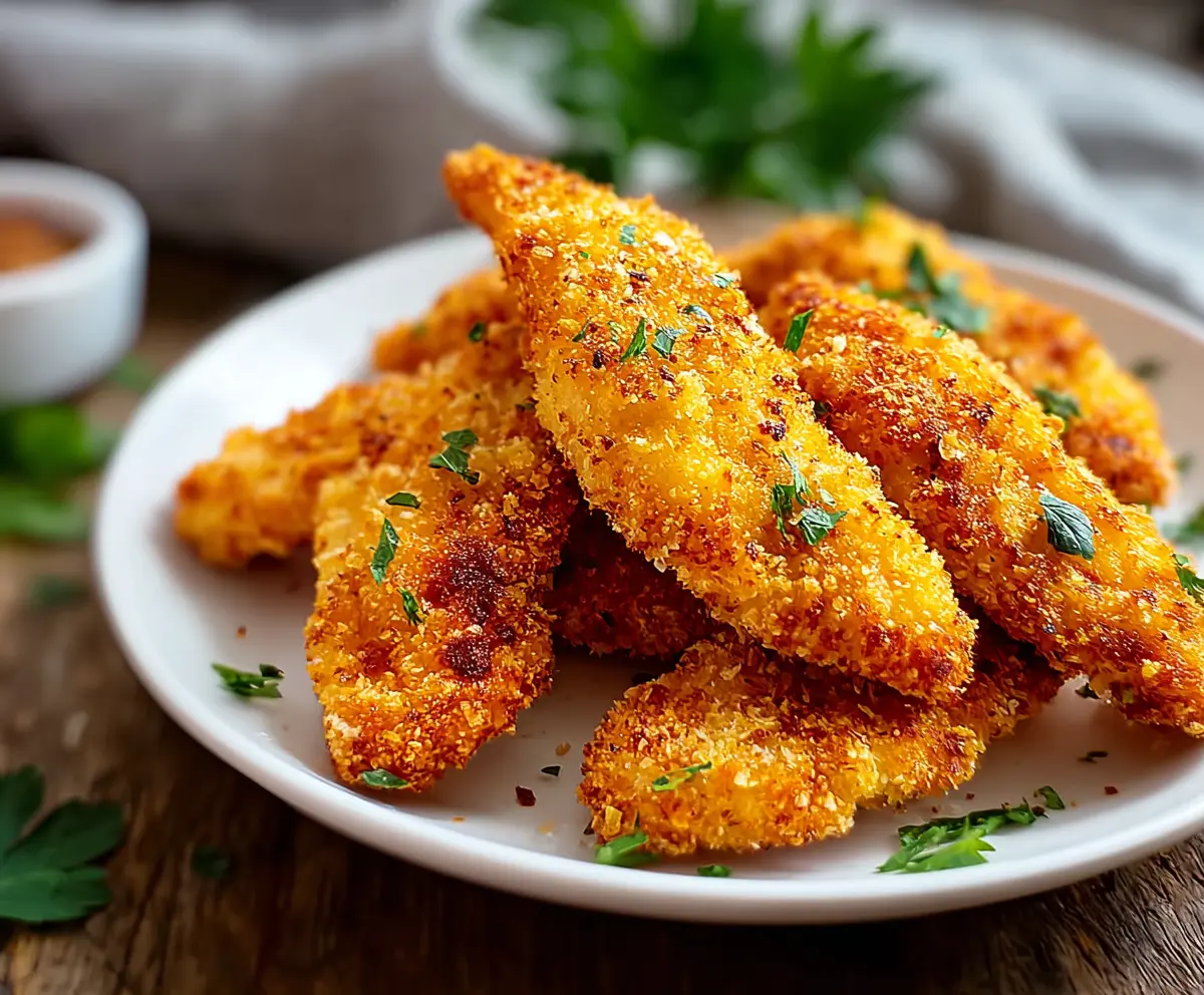 Crispy Baked Chicken Tenders Recipe