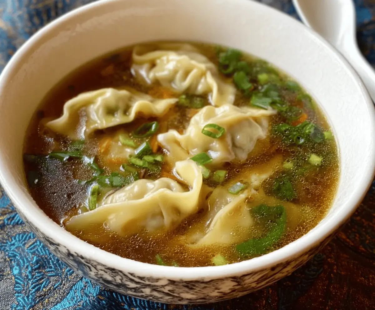 Easy Potsticker Soup Recipe