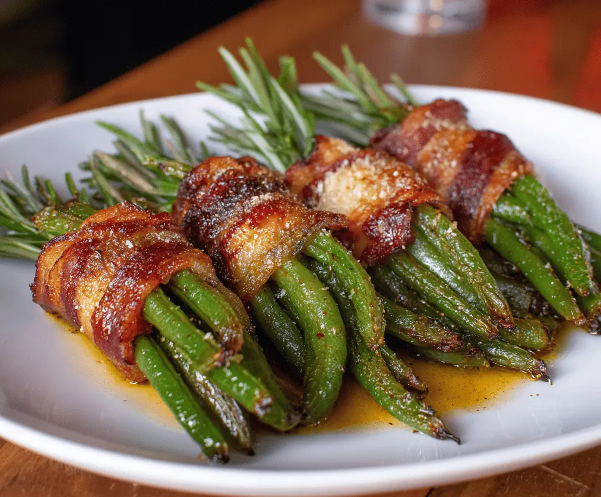 Easy Green Bean Bundles Recipe