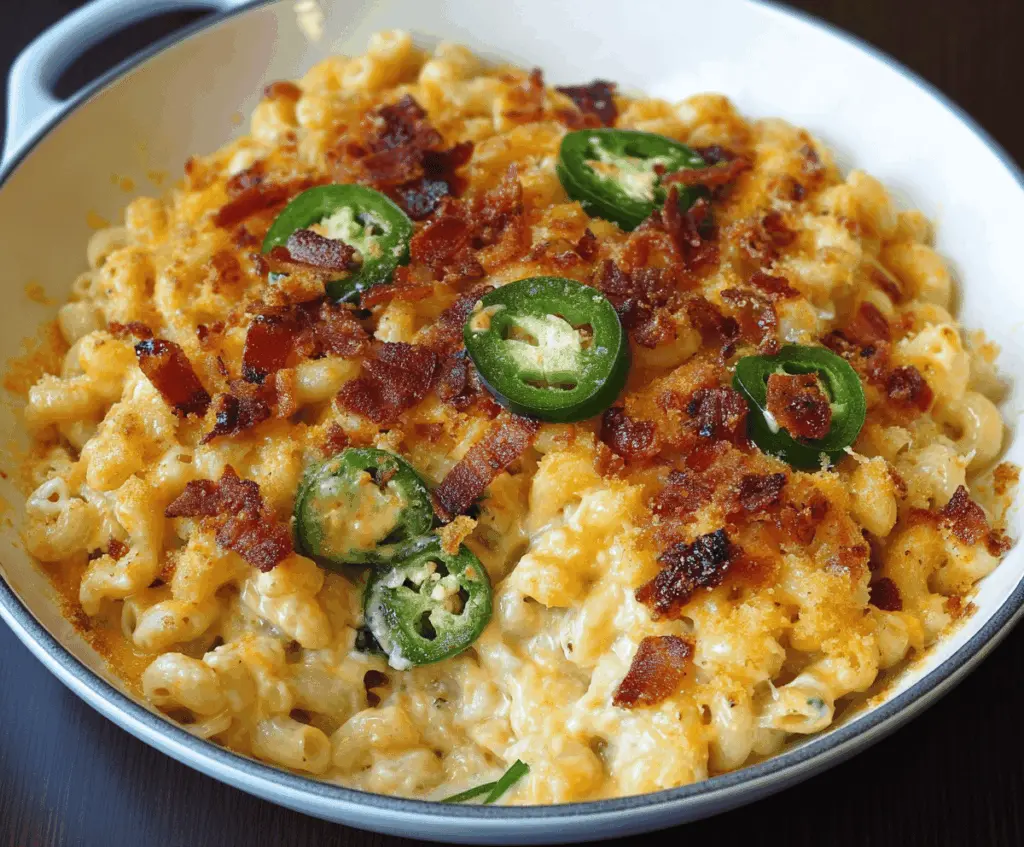 Jalapeño Popper Macaroni and Cheese