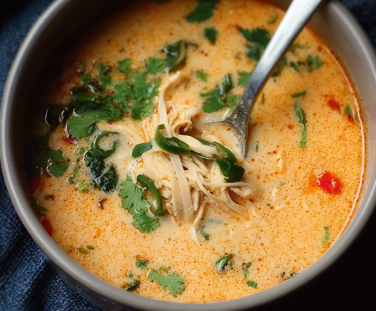 Easy Thai Chicken Soup Recipe