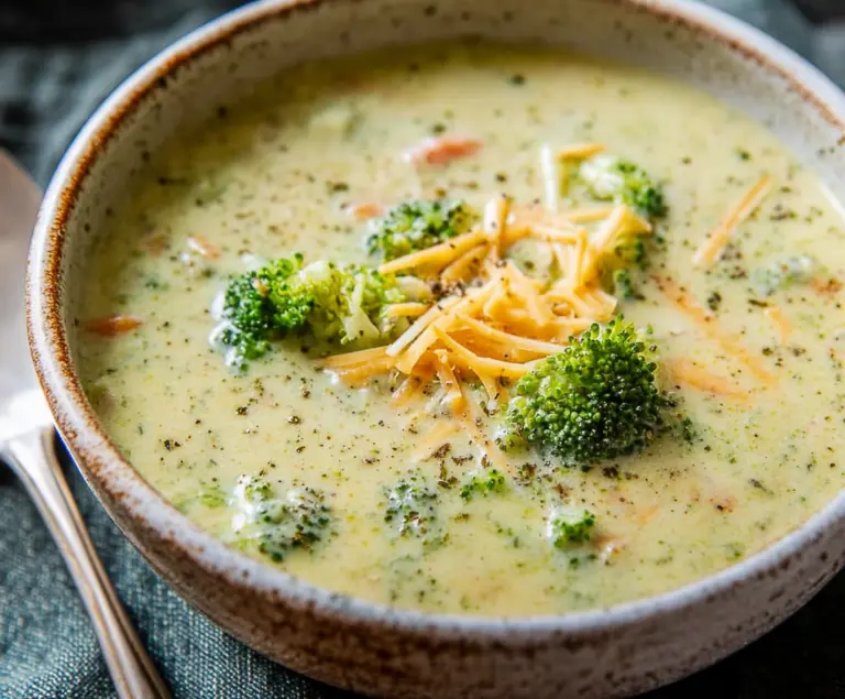 Cheesy Broccoli Soup