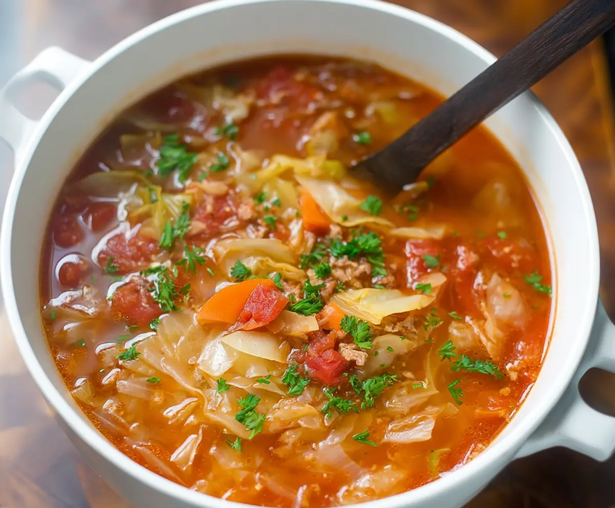 Easy Classic Cabbage Soup Recipe