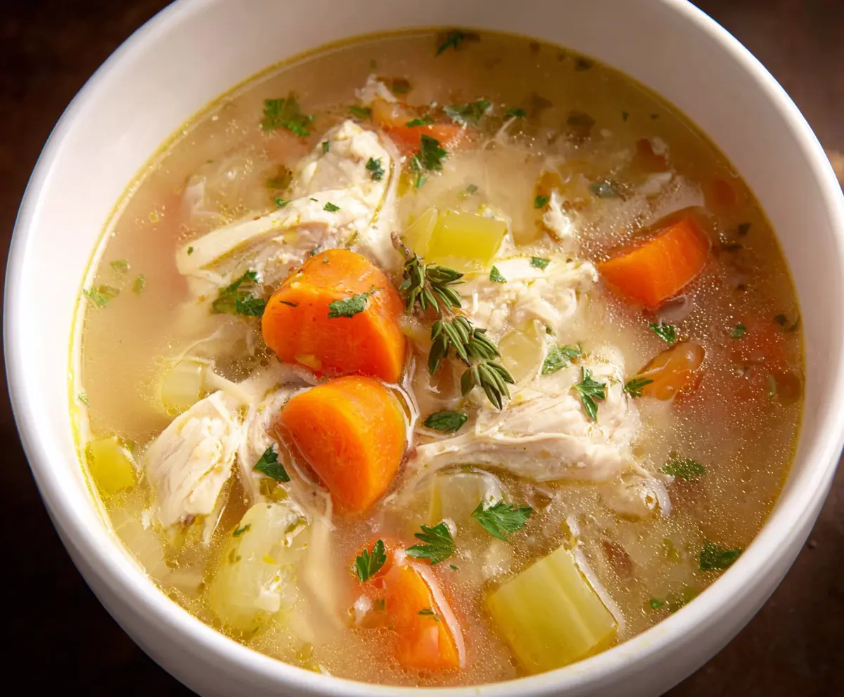 Easy Comfort Style Chicken Soup