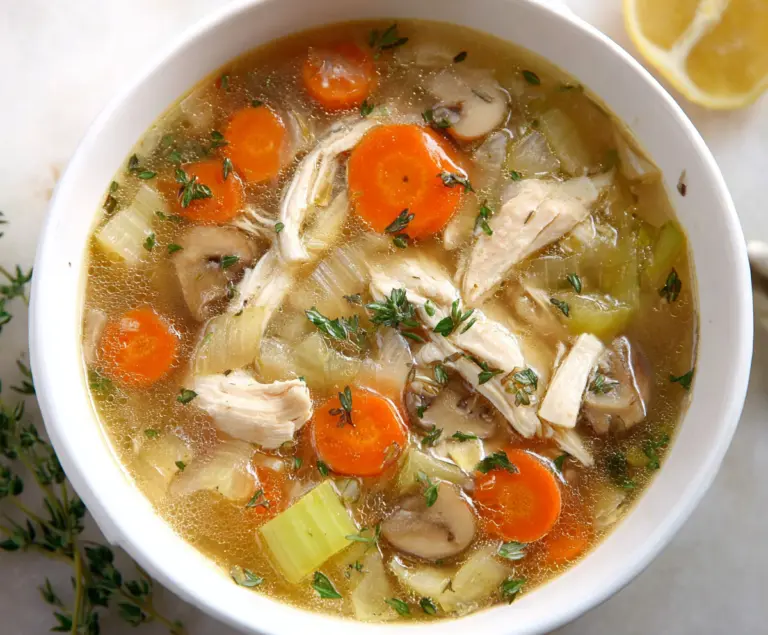 Comfort Style Chicken Soup