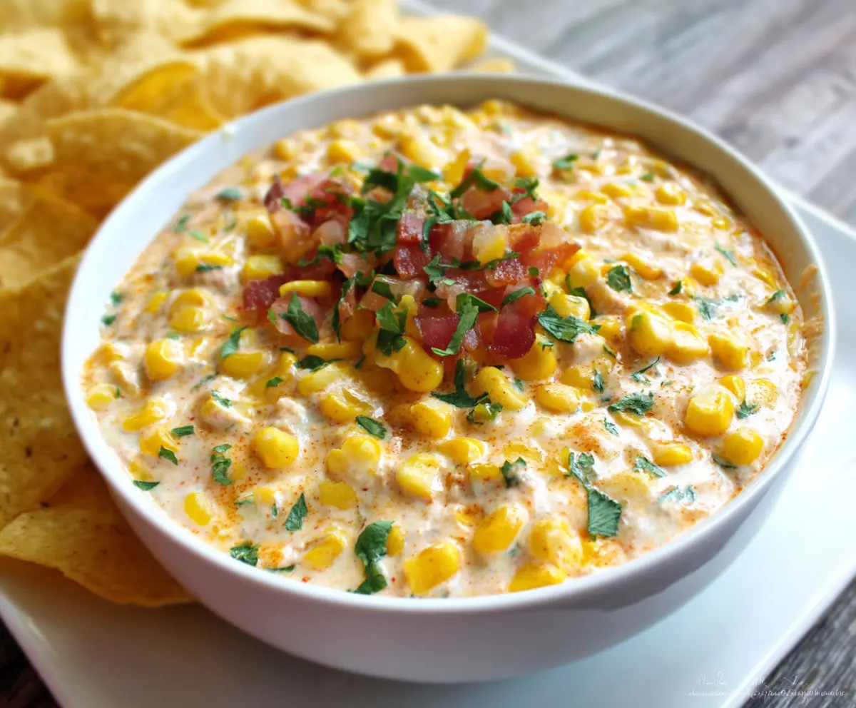 Easy Creamy Corn Dip Recipe