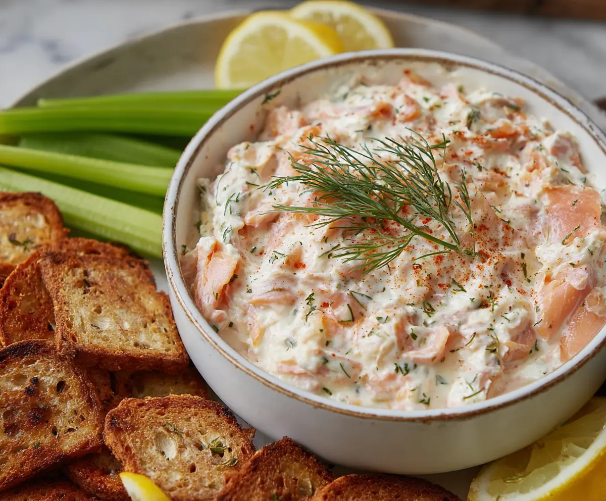 Easy Creamy Smoked Salmon Dip
