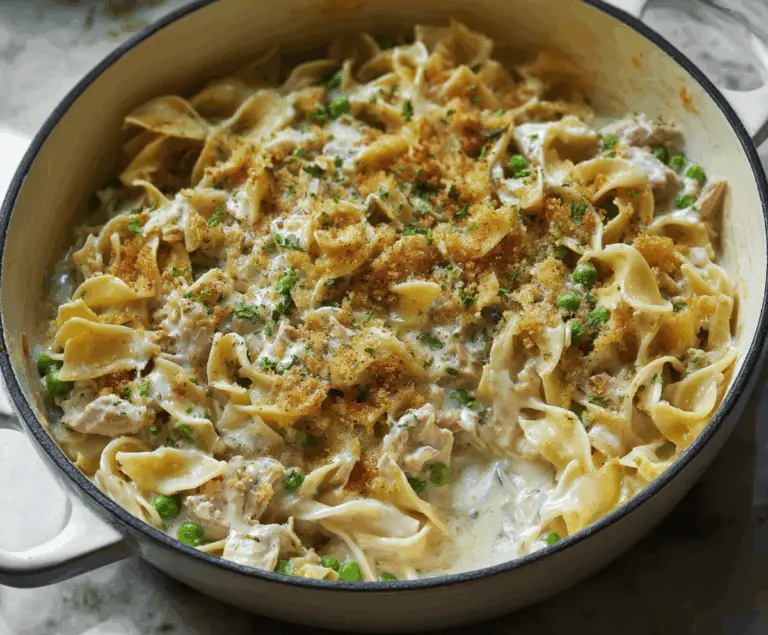 Creamy Tuna Noodle Casserole