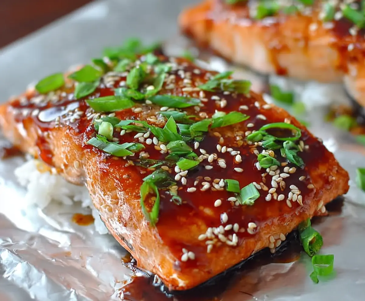 Easy Glazed Teriyaki Salmon