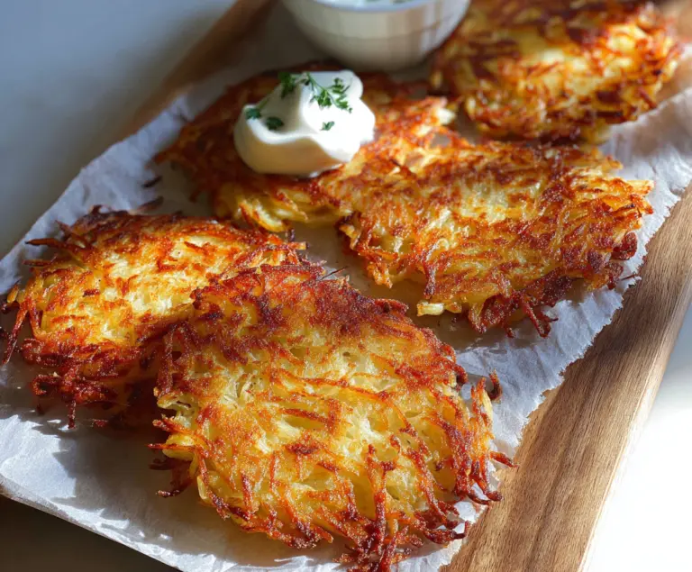 Healthy Low Calorie Crispy Hashbrowns