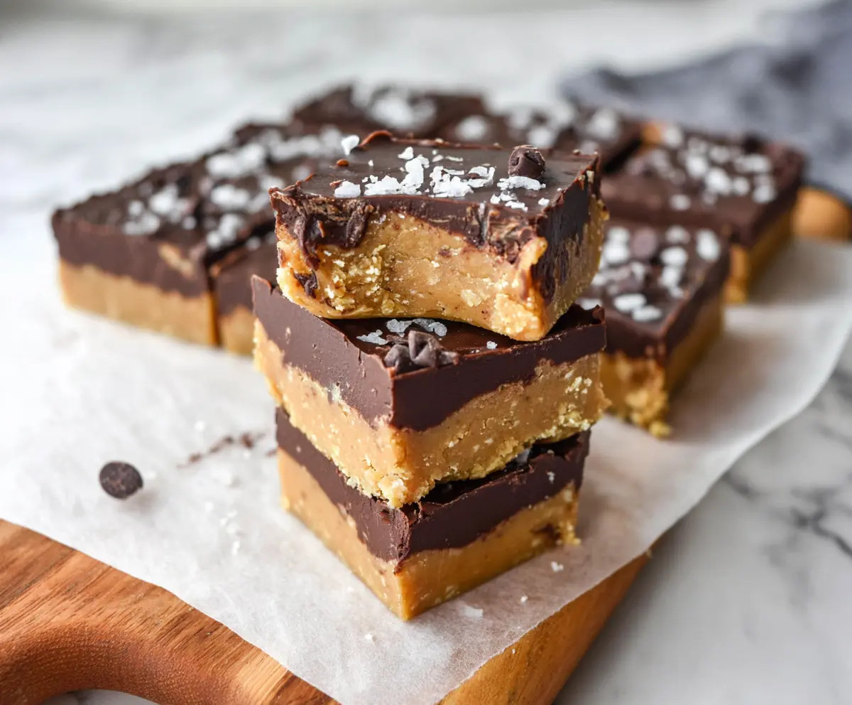 Healthy No Bake Cookie Dough Bars