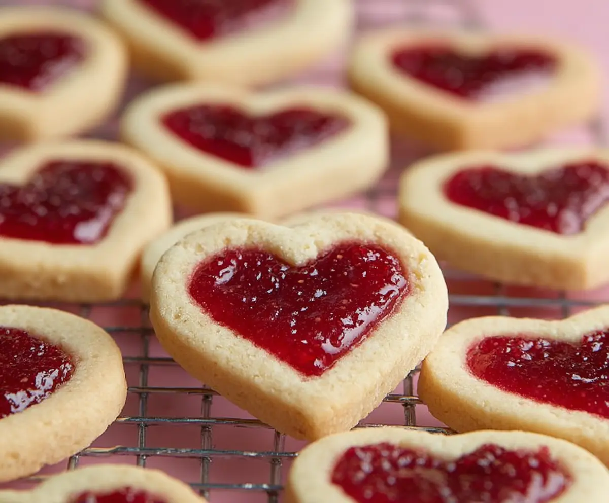 Sweet Heart Jam Valentine Cookies