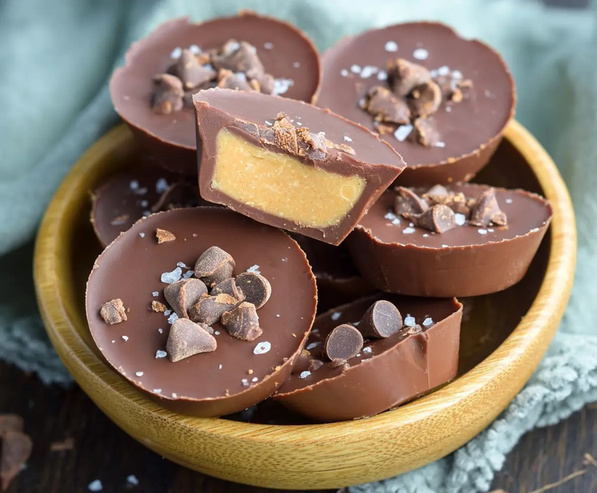 Keto Peanut Butter Chocolate Fat Bombs