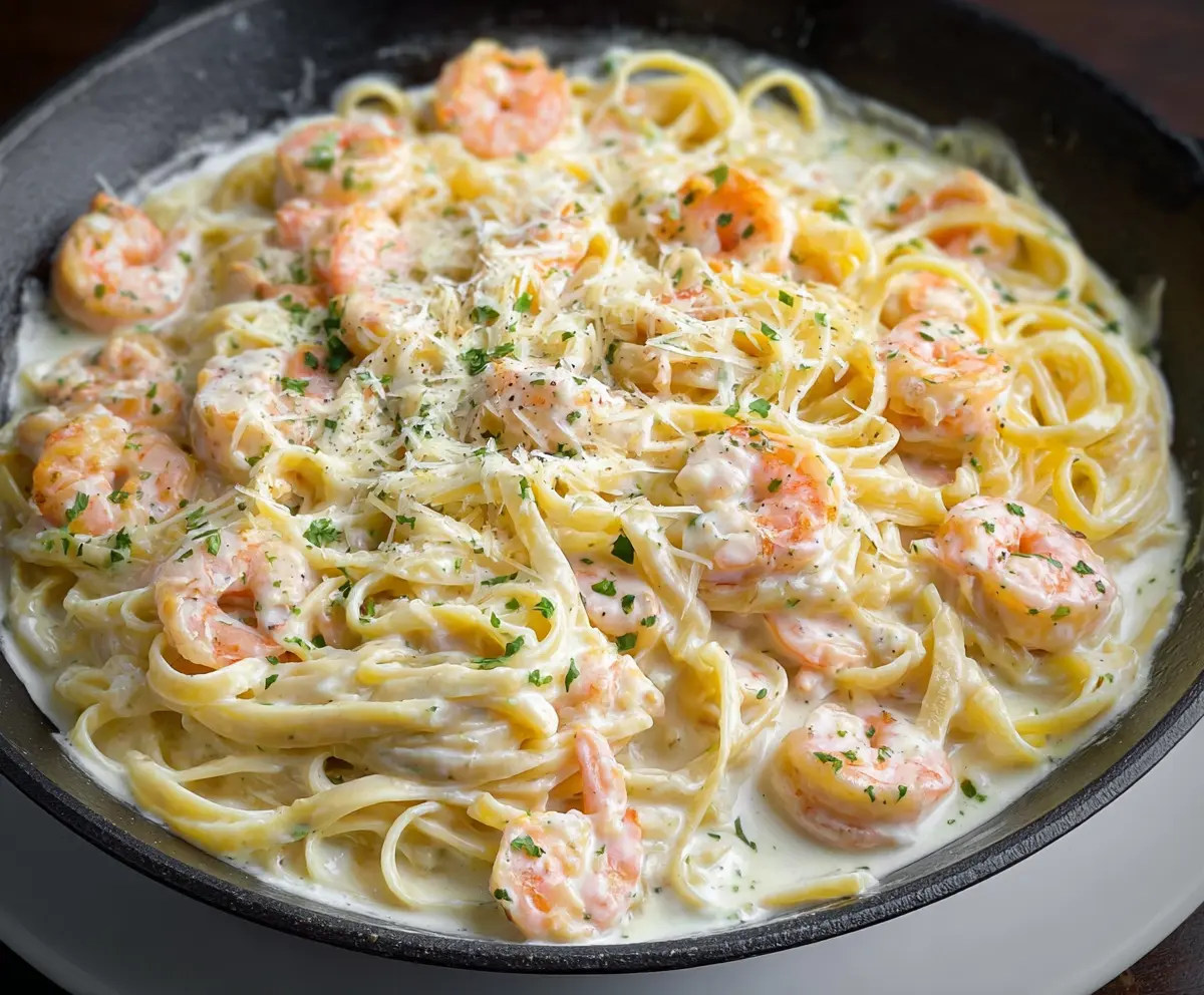 Creamy Shrimp Alfredo Recipe
