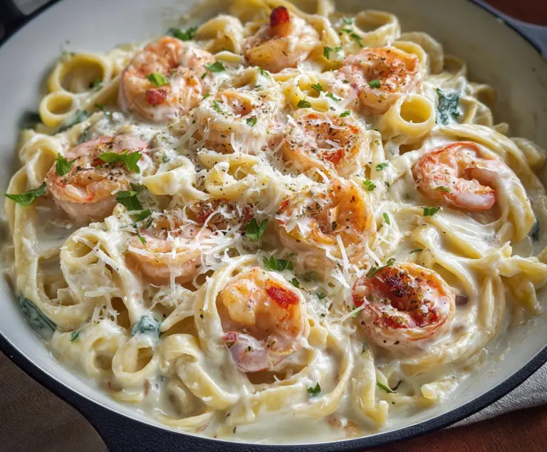Shrimp Alfredo