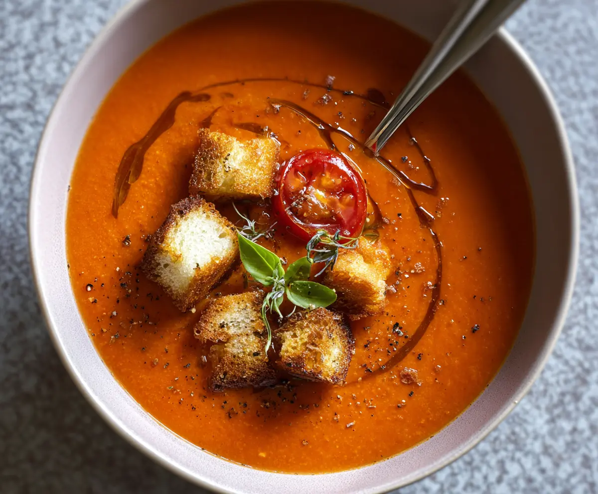 Creamy Smooth Tomato Soup Recipe