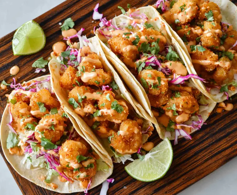 The BEST Bang Bang Shrimp Taco Recipe
