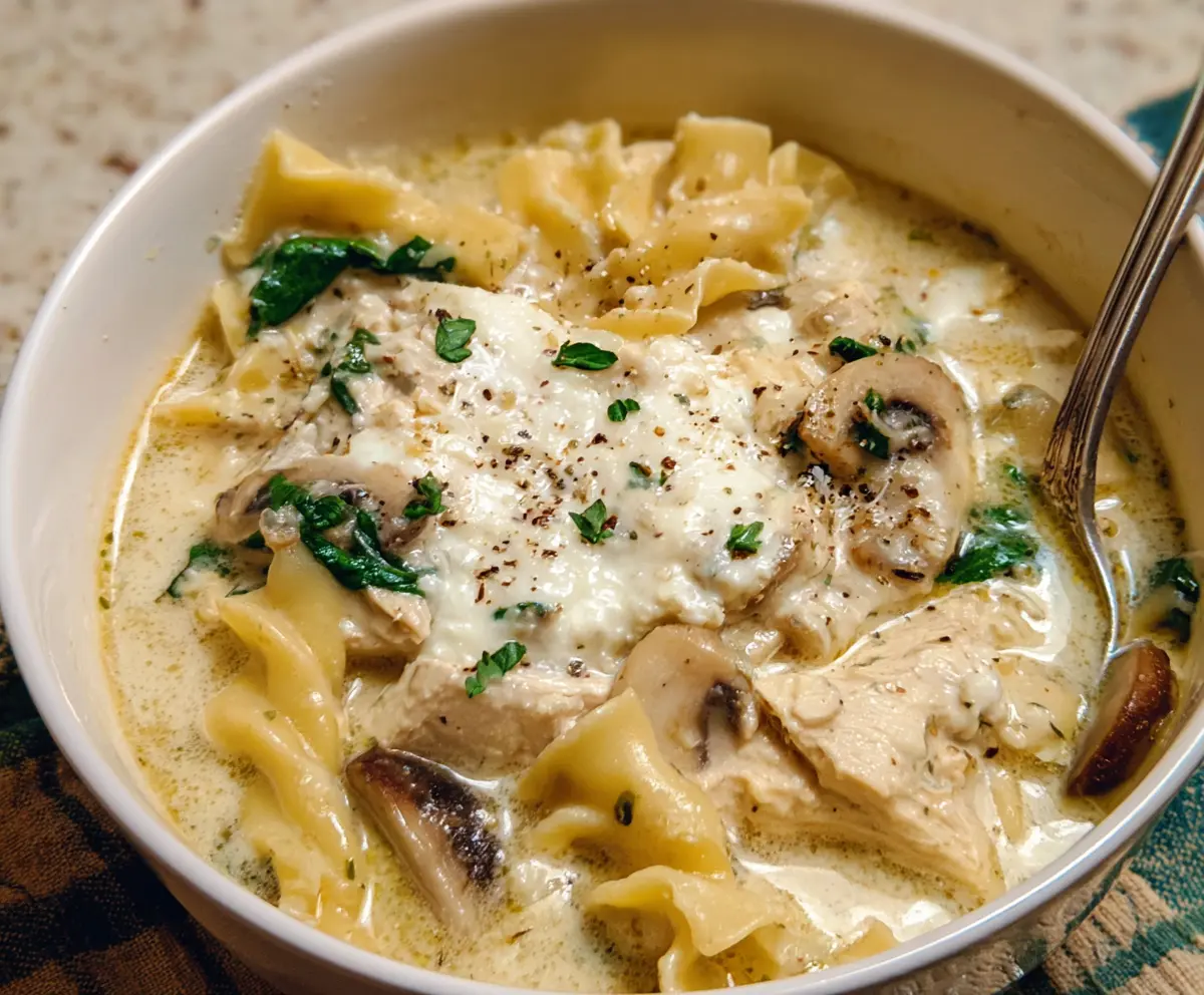 Easy White Lasagna Soup Recipe