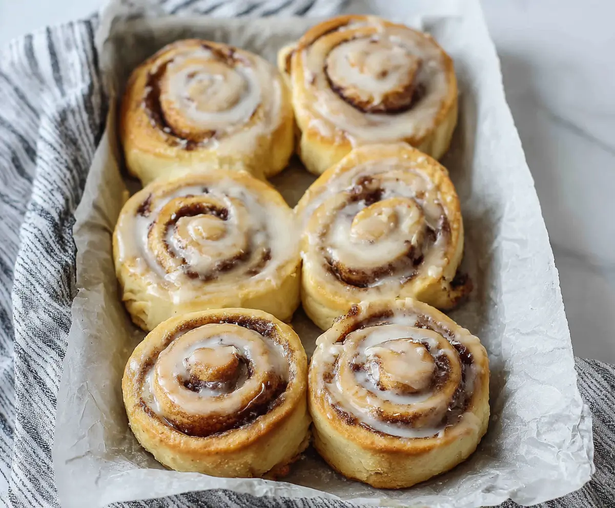 Easy 30-Minute Sourdough Cinnamon Rolls