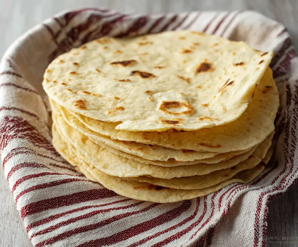 4 Ingredient Easy Sourdough Discard Tortillas