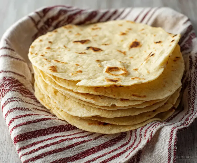 4 Ingredient Easy Sourdough Discard Tortillas