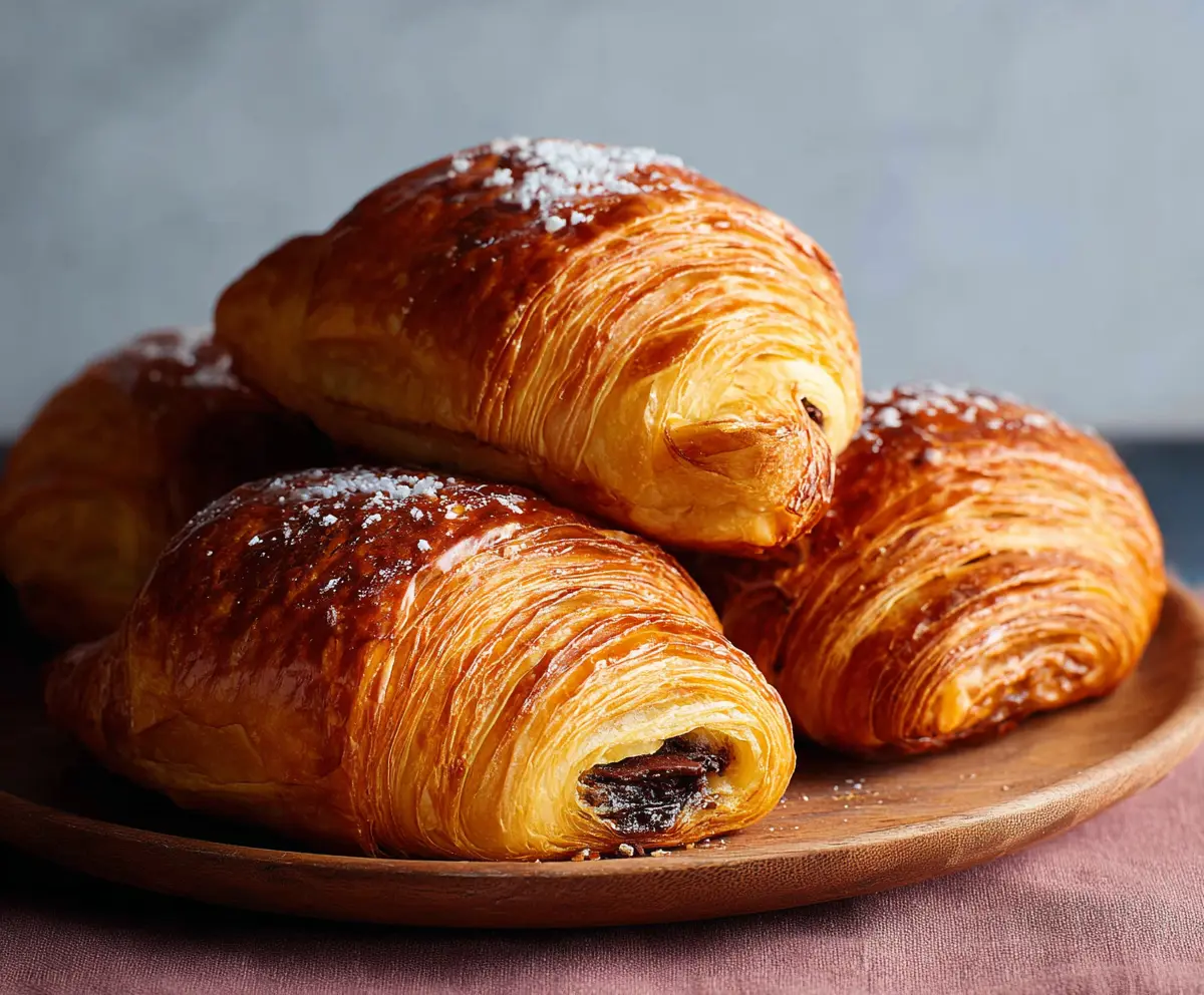 Easy Chocolate Croissants Recipe