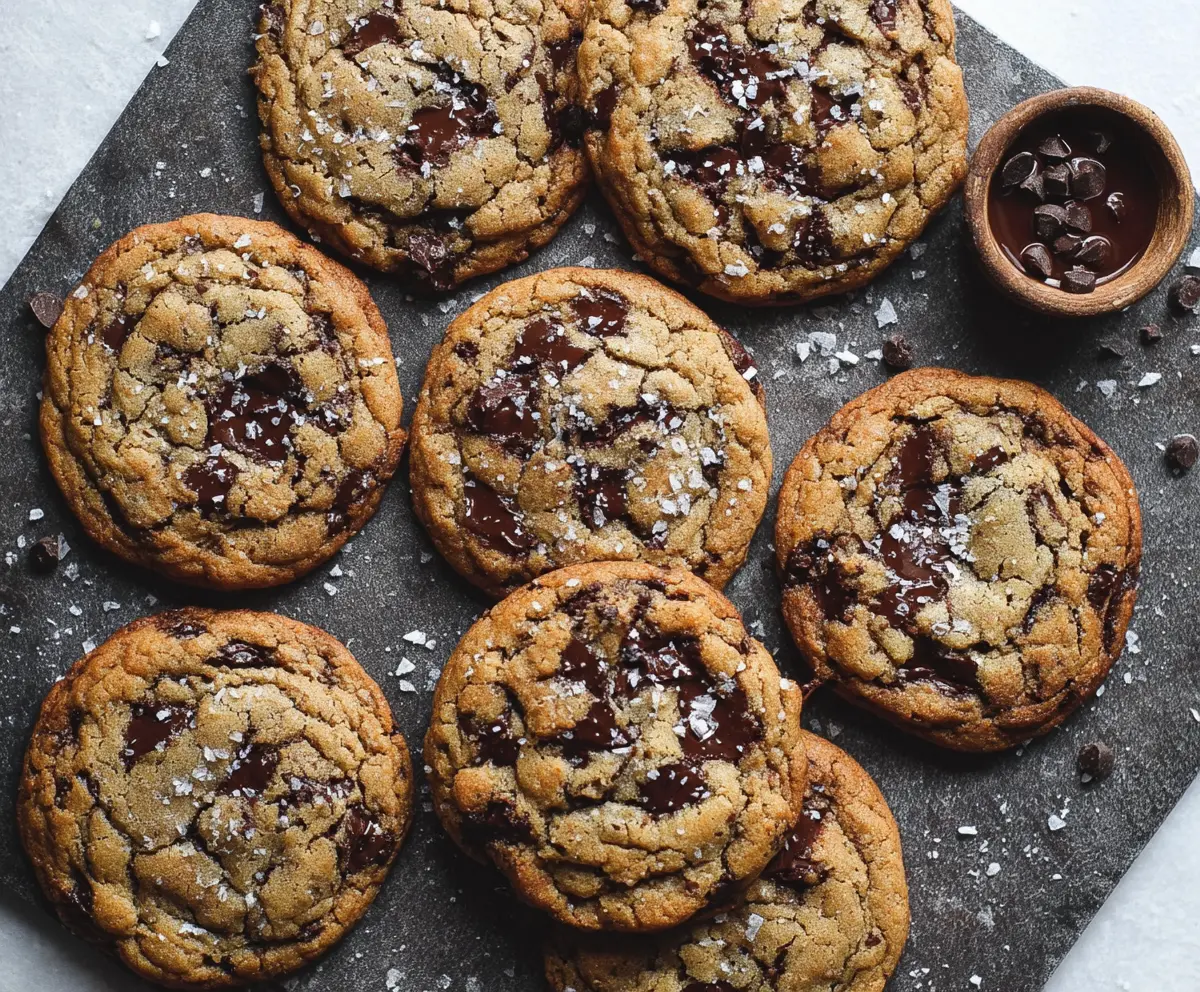 Easy Sourdough Discard Chocolate Chip Cookies