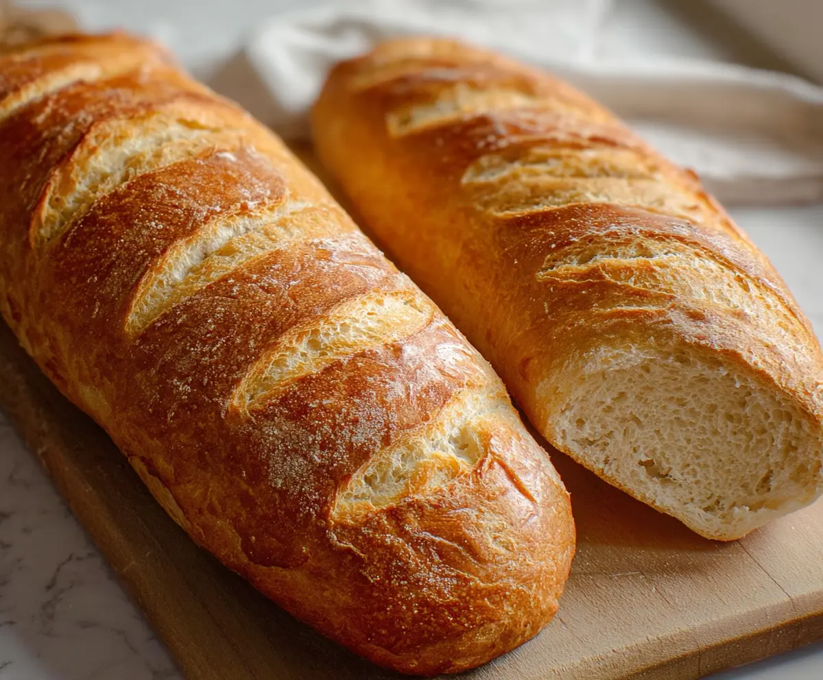 Easy Quick Sourdough Discard French Bread