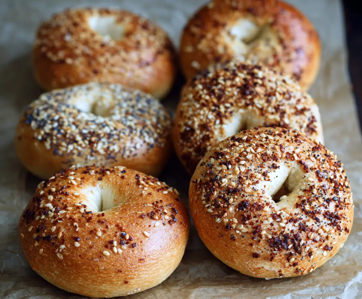 Easy Homemade Sourdough Bagels Recipe