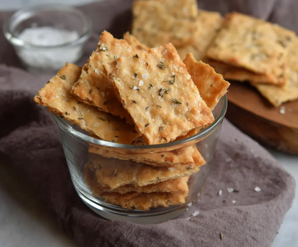 Sourdough Crackers Recipe (3 Ingredients!)