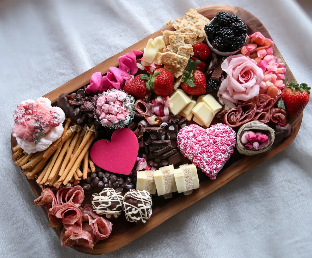 Easy Valentine's Charcuterie Board Ideas