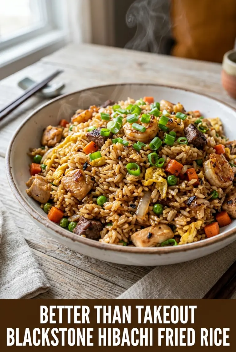 Blackstone Hibachi Fried Rice