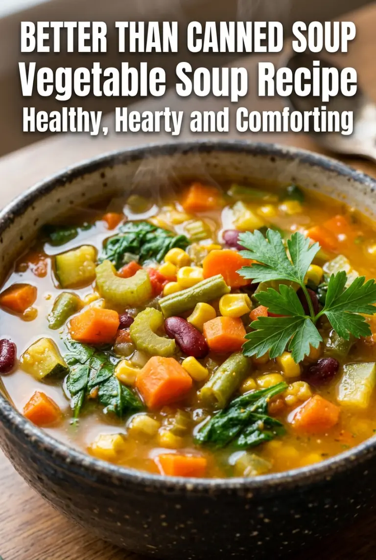 Hearty Vegetable Soup Recipe