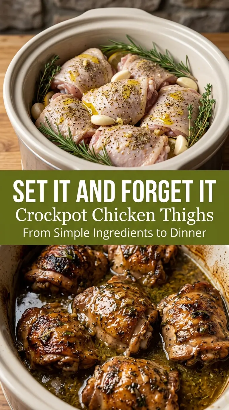 Crockpot Chicken Thighs