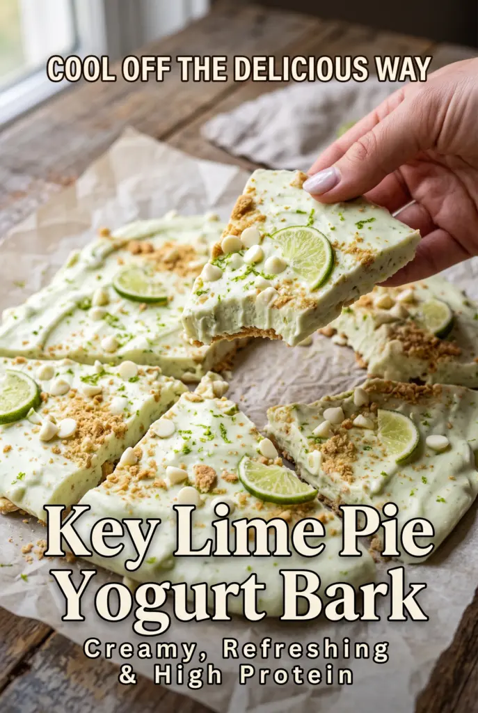 Key Lime Pie Yogurt Bark
