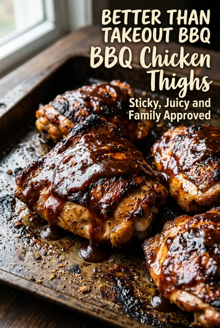 BBQ Chicken Thighs