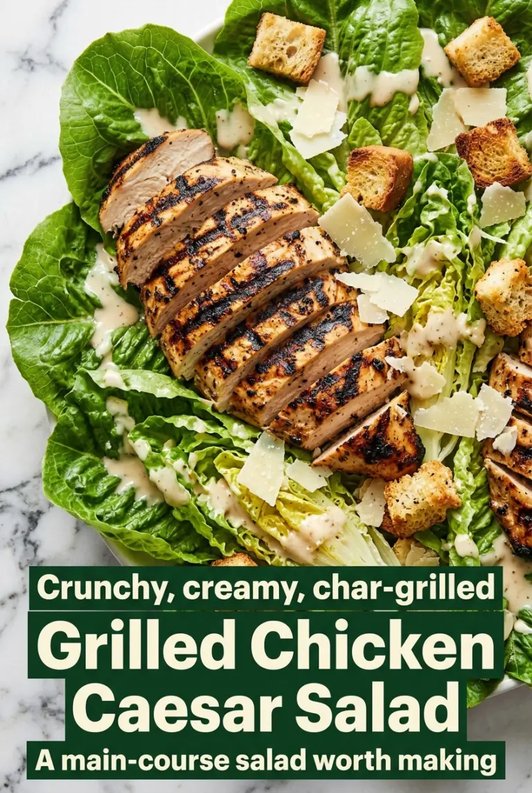Grilled Chicken Caesar Salad