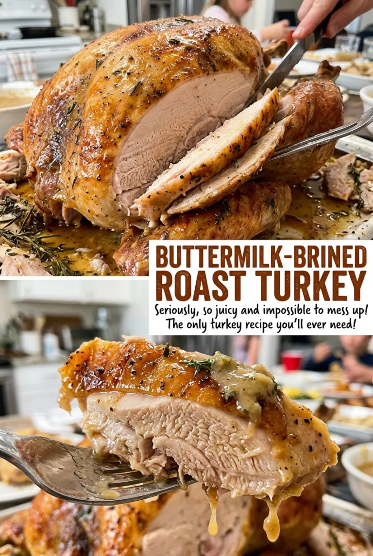 Buttermilk-Brined Roast Turkey