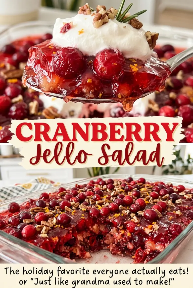 Cranberry Jello Salad