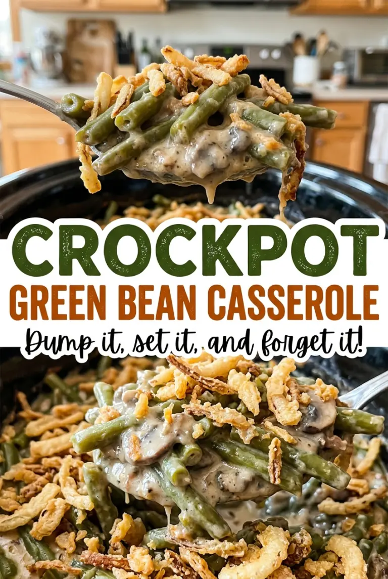 Crockpot Green Bean Casserole