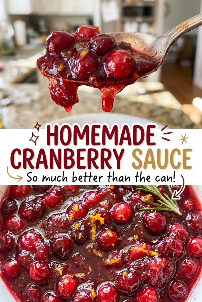 Homemade Cranberry Sauce