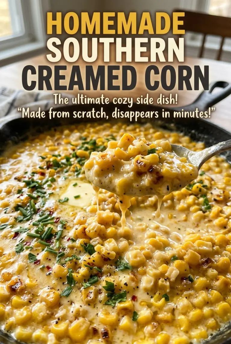 Homemade Southern Creamed Corn