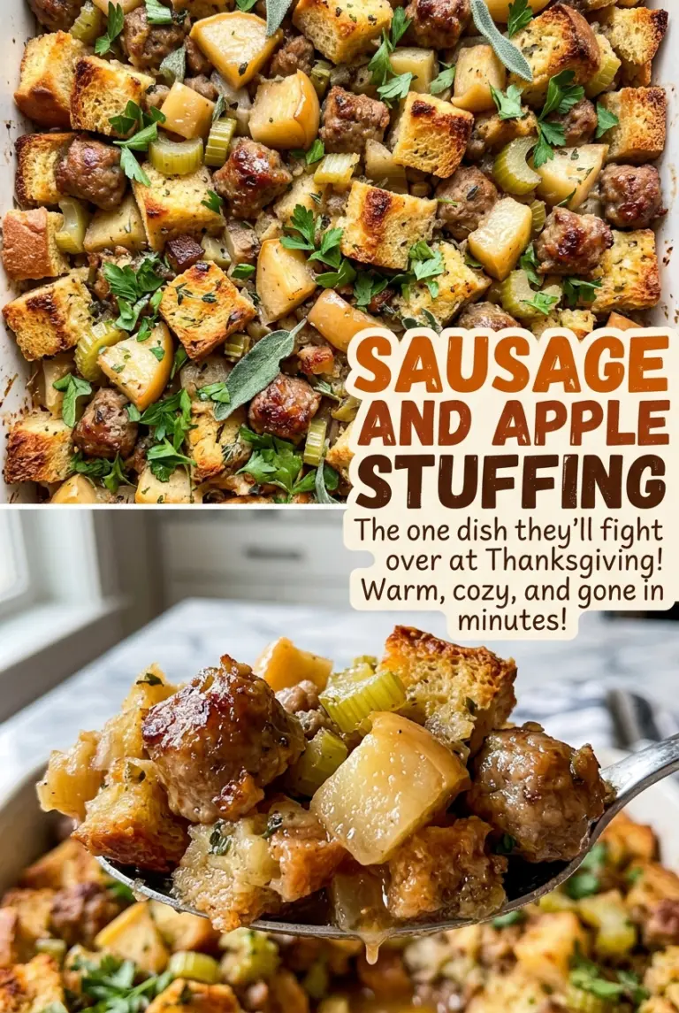 Sausage and Apple Stuffing