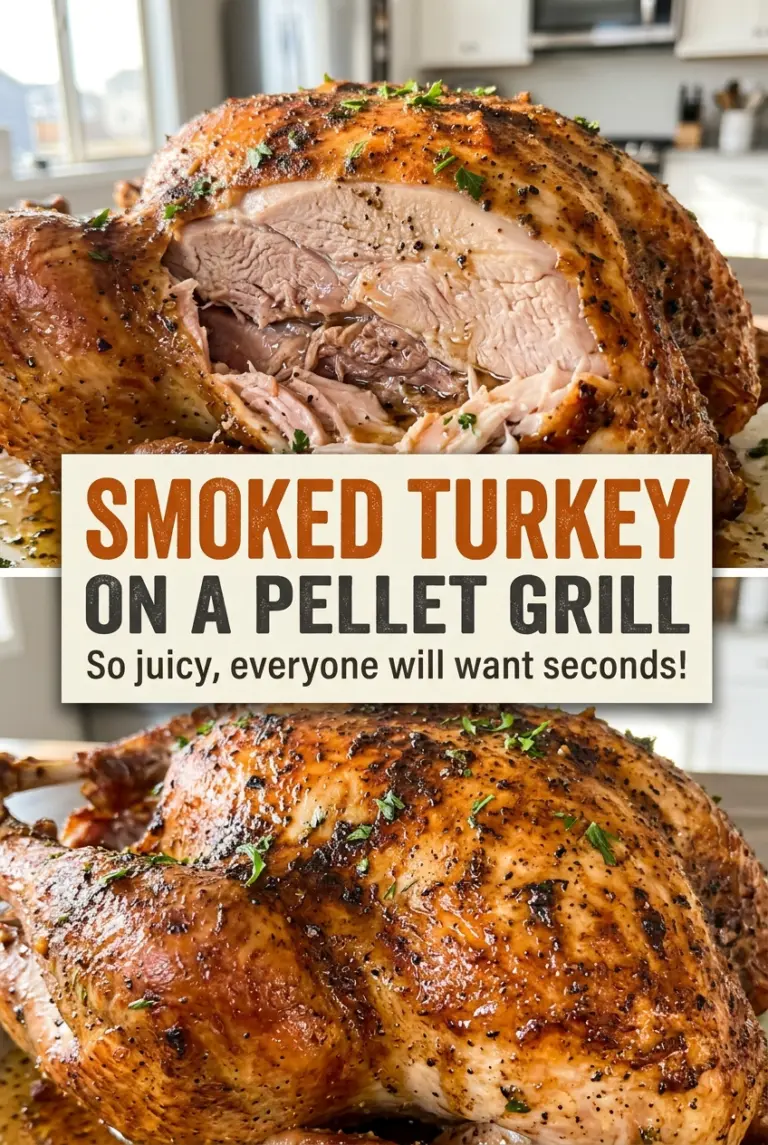 Smoked Turkey on a Pellet Grill