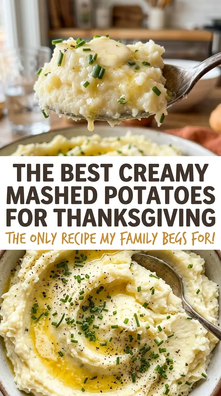 The Best Creamy Mashed Potatoes for Thanksgiving, smooth and buttery